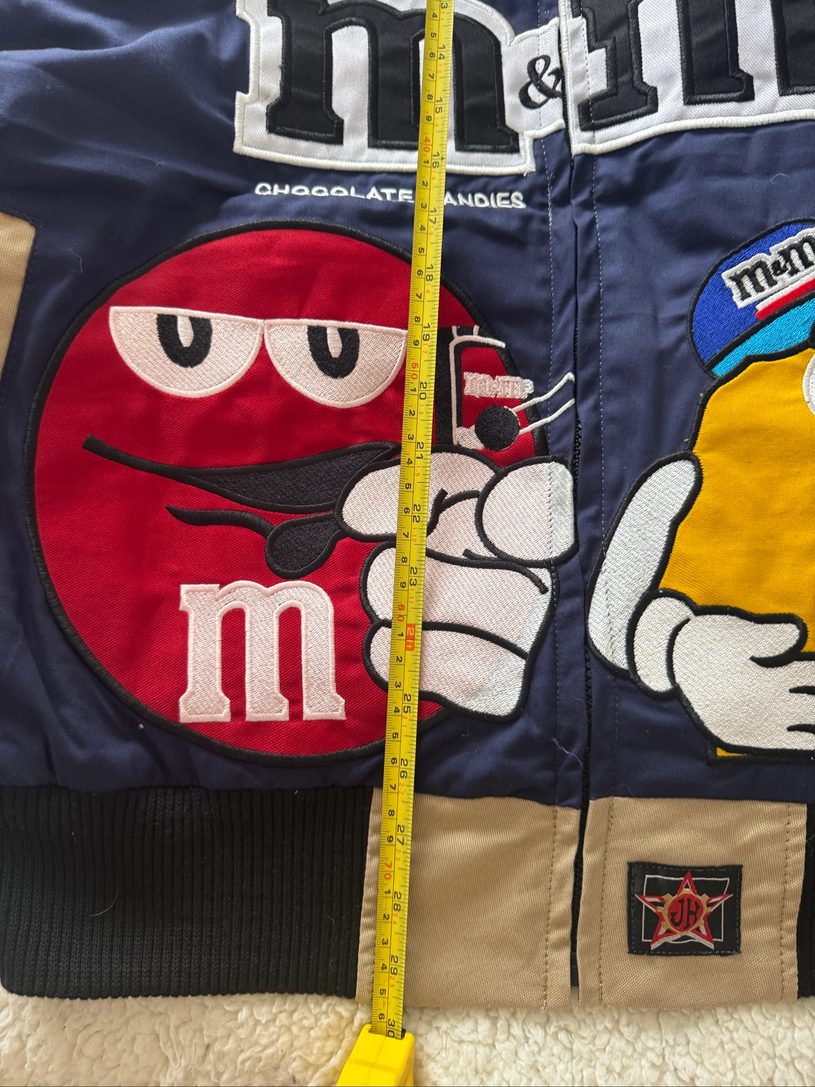 M&M Y2K Veste Bomber Parachute Imperméable Aviateur Top Gun Édition Premium Rétro Vintage 80s – photo 12